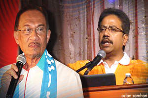 Hindraf meeting with Anwar