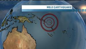 tsunami strikes Solomons