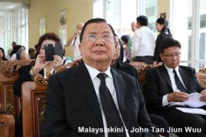 Chin Peng - funeral - ex Thai PM1