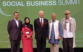 Najib - social business summit