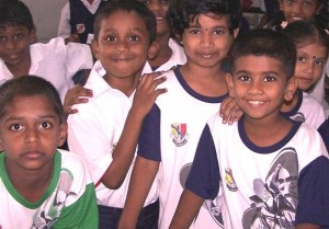 tamil school children