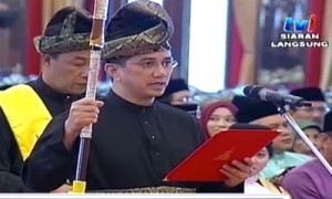 Azmin sworn in