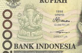 Ganesh in Indonesaian currency