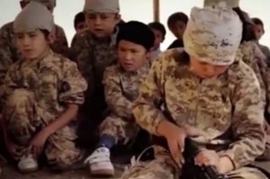 Young-children-with-guns