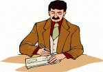 man_writing