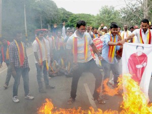 cauvery-protest