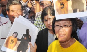 Bersih leader threat