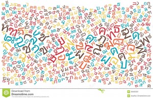 http://www.dreamstime.com/stock-image-thai-alphabet-texture-background-high-resolution-image38460351